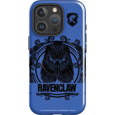 Wizarding Worlds Harry Potter Ravenclaw Illustration iPhone 16 Pro Magsafe Impact Case